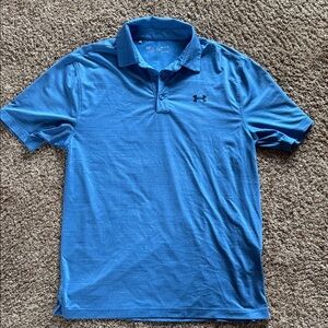 Under Armour Men's Vibrant Blue Polo